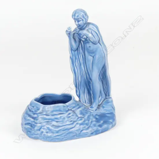 A vintage Sylvac uncommon naked lady figured vase