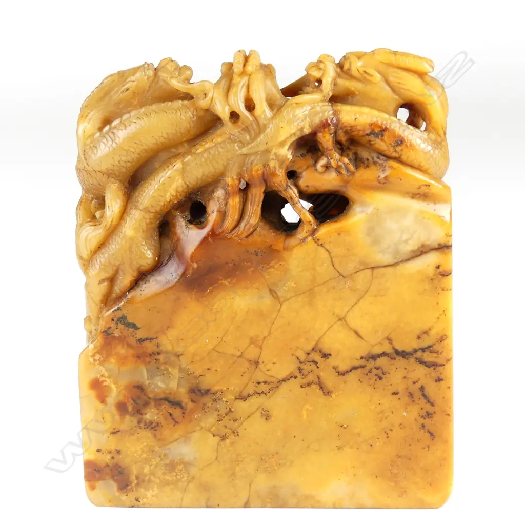 A Chinese hardstone seal Image 1++