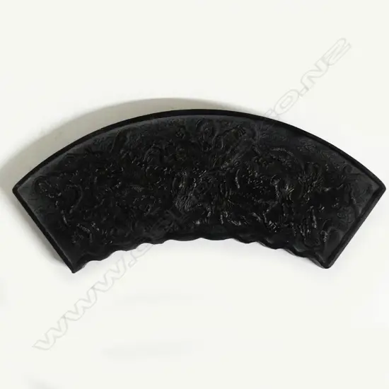 A Chinese black ink block