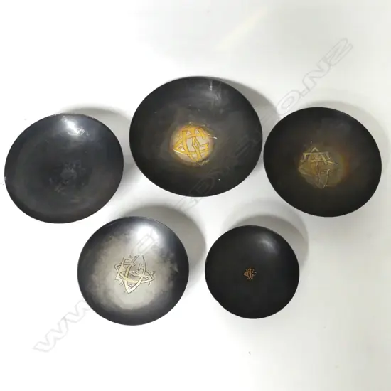 A Japanese silver and gold trophy