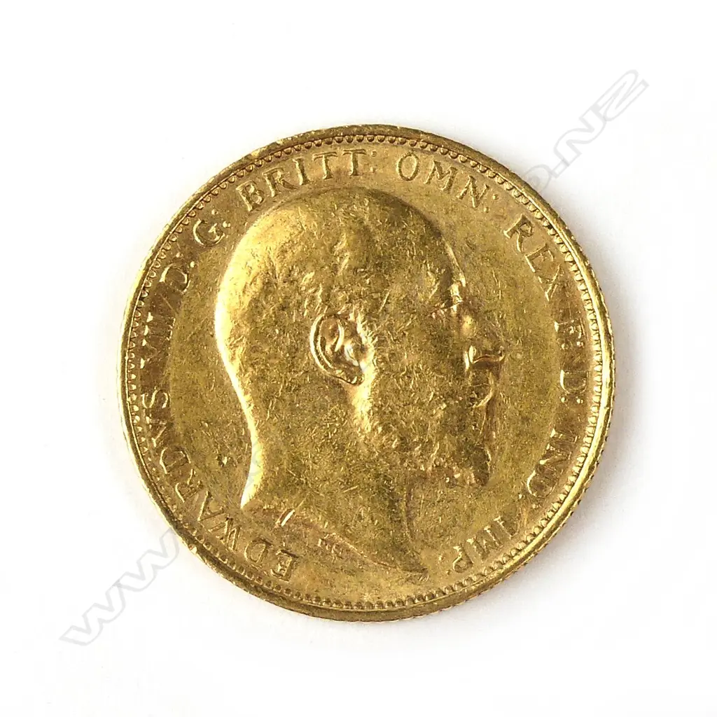 A 1904 full sovereign gold coin Image 1++