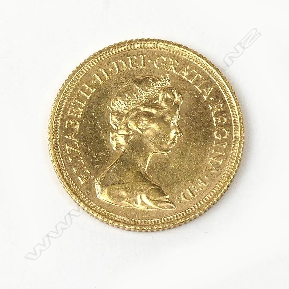 A 1980 full sovereign gold coin Image 1++