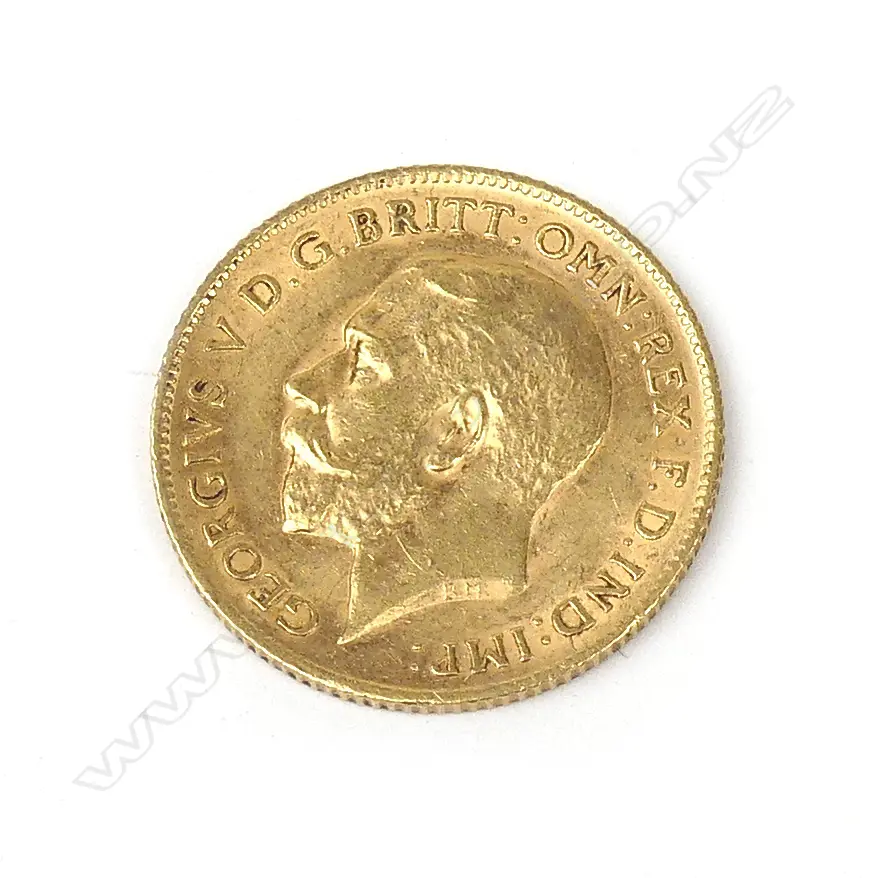 A 1912 half sovereign gold coin Image 1++