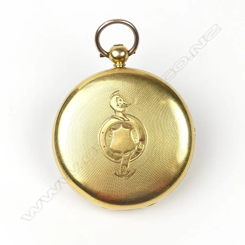 A Victorian 18ct. yellow gold Reid & Sons pocket watch Image 1++