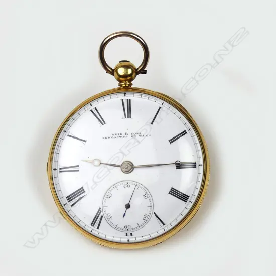 A Victorian 18ct. yellow gold Reid & Sons pocket watch
