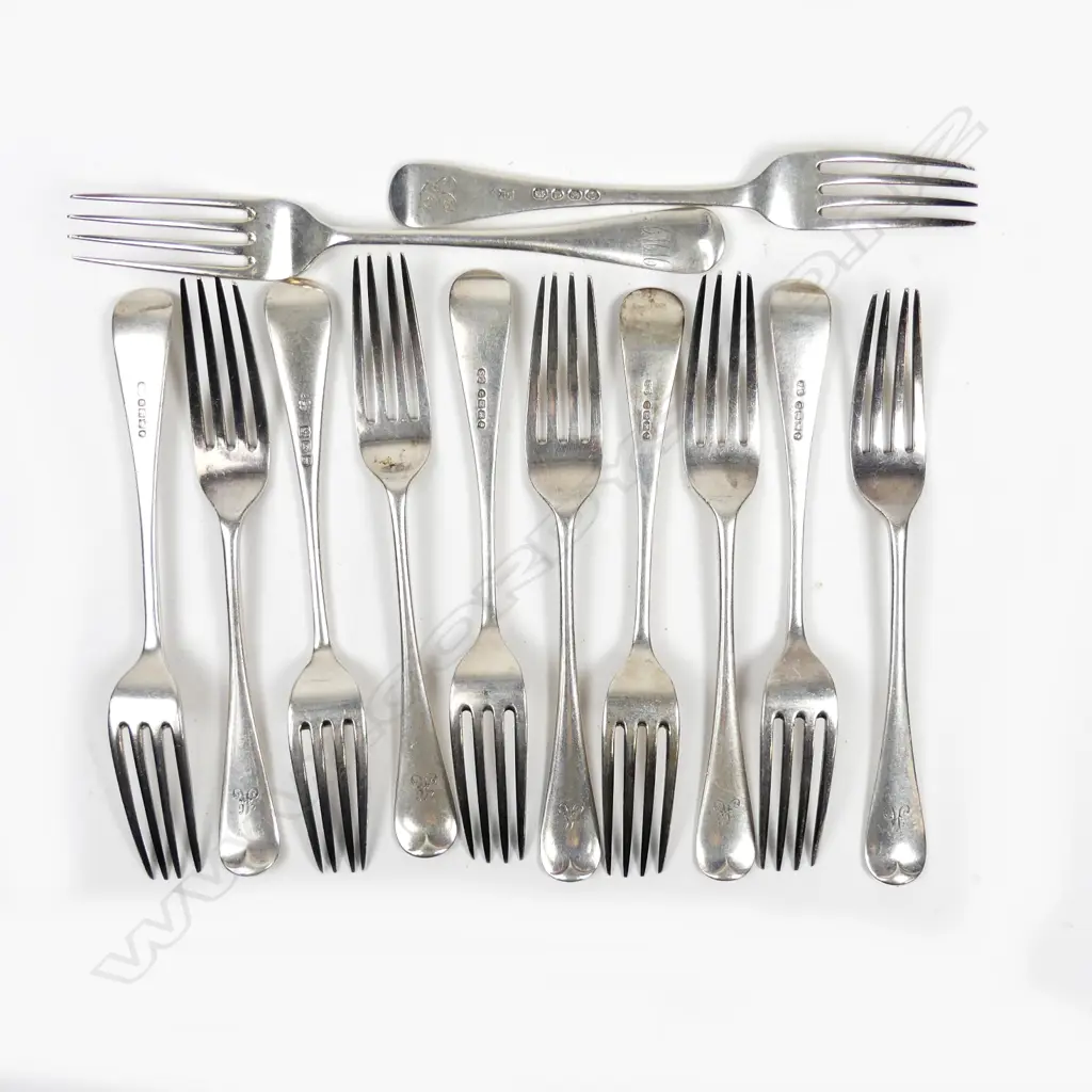 Twelve silver forks Image 1++