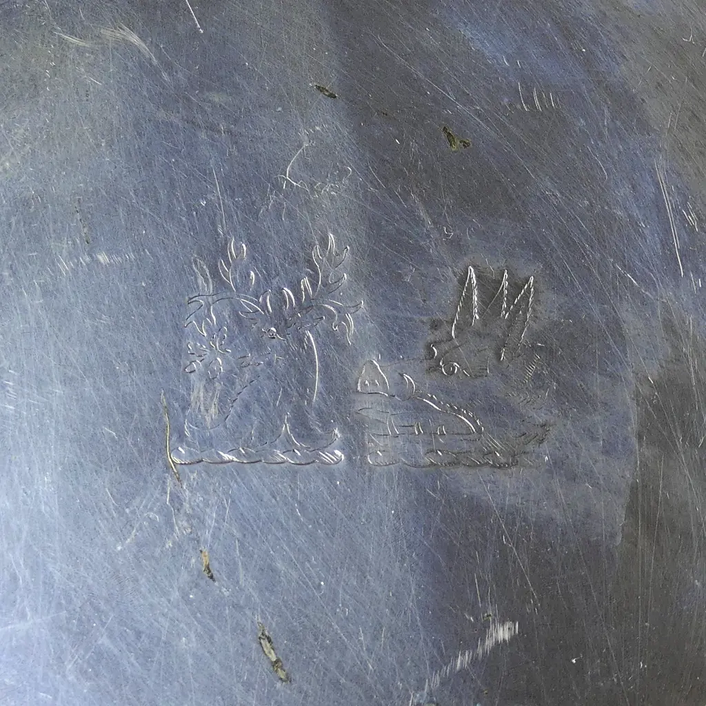 A 1930s silver George III style salver Image 1++