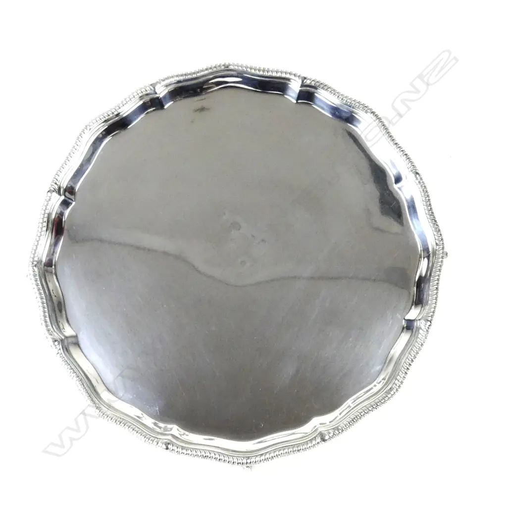 A  silver salver Image 1++