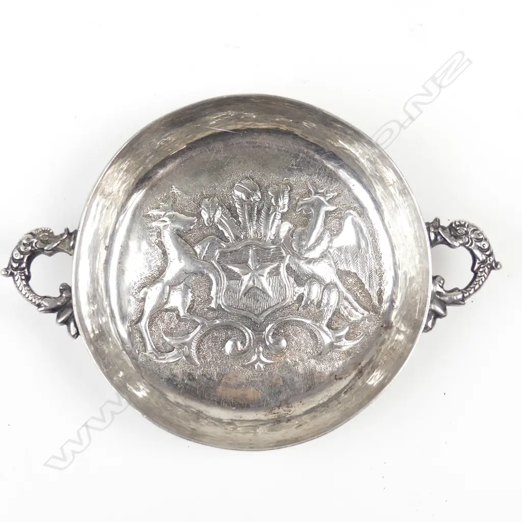 A Mexican Hecho a Mano silver wine tasting cup Image 1++