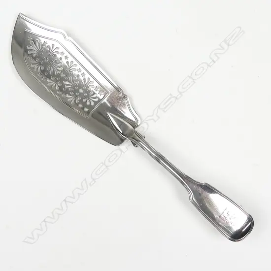 A William IV silver fish slice