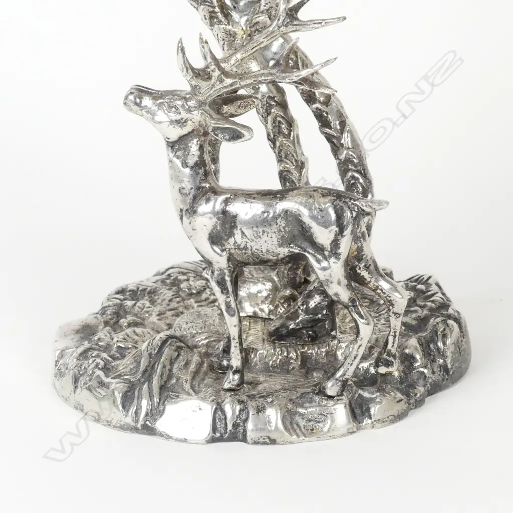 A c.1900 large silver plate table centrepiece Image 1++
