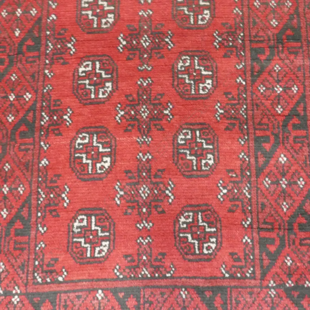 A Turkoman hand knotted runner Image 1++