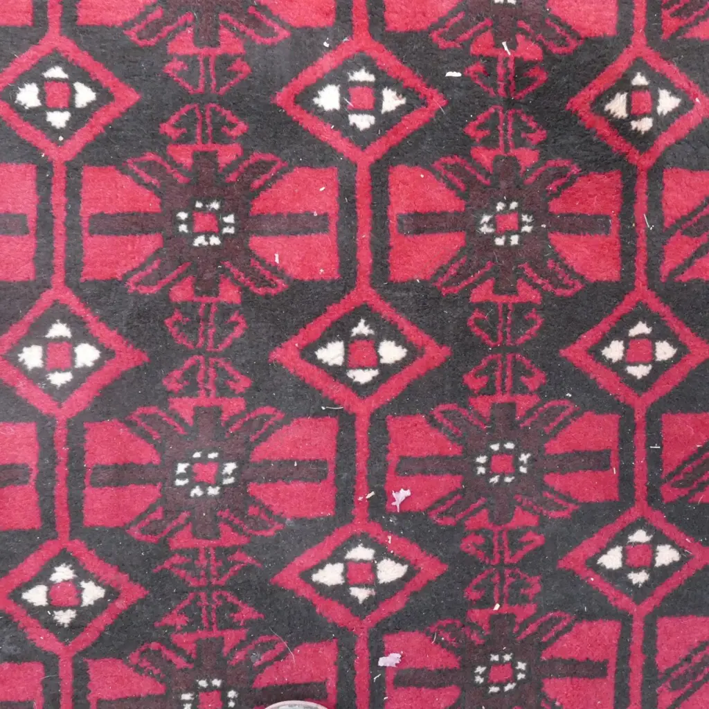 An Iranian hand knotted kellegi (broad runner) Image 1++