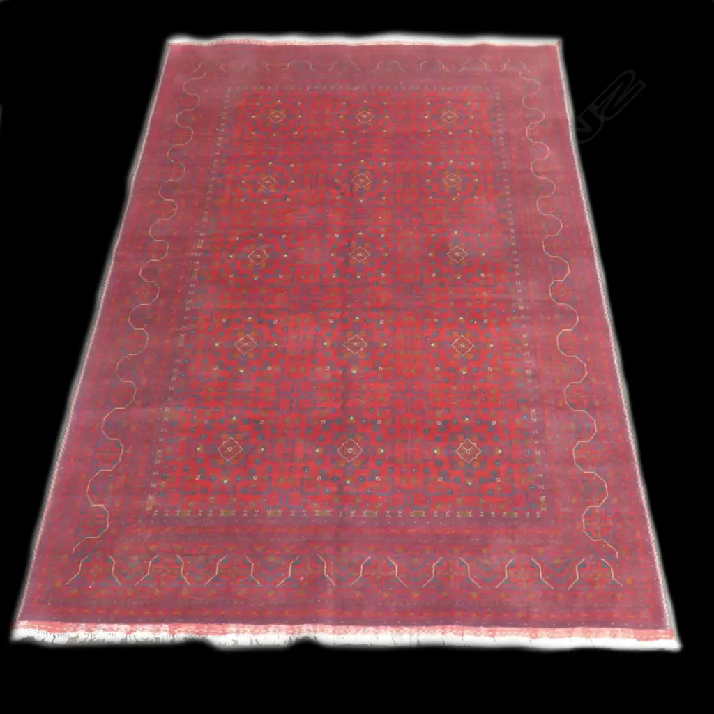 A fine hand knotted Afghan Andkhoi carpet Image 1++