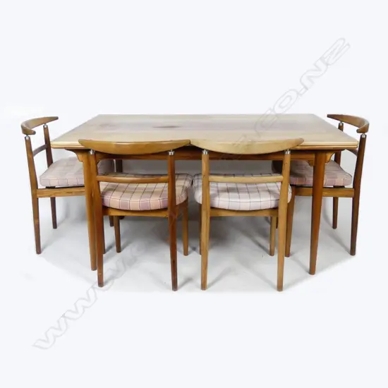 A set of eight model 465 dining chairs by Helge Sibast & Børge Rammeskov