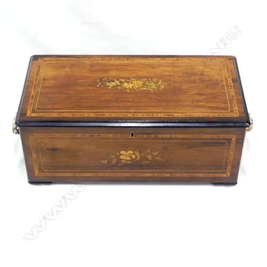 A 19thC French eight airs music box