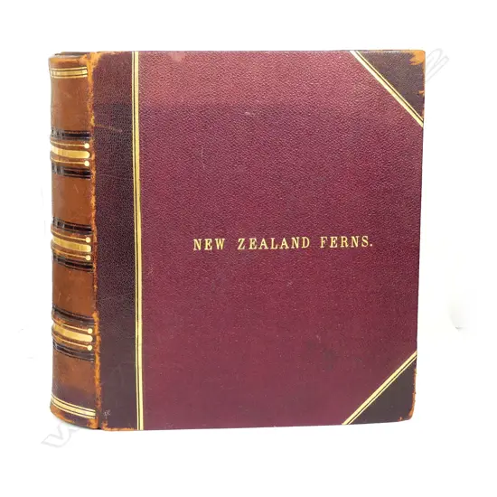 A good 19thC New Zealand Ferns album