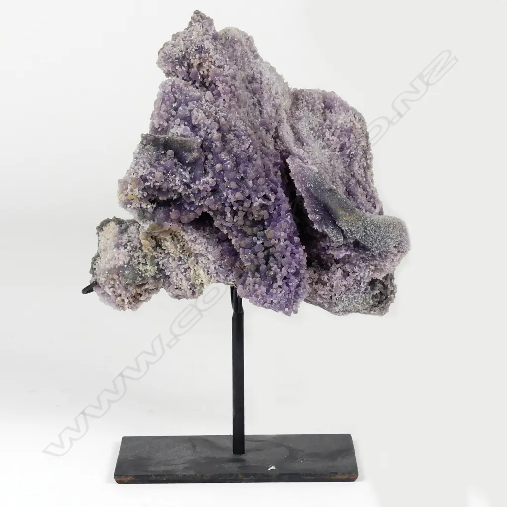 A piece of natural botryoidal chalcedony (grape agate) Image 1++