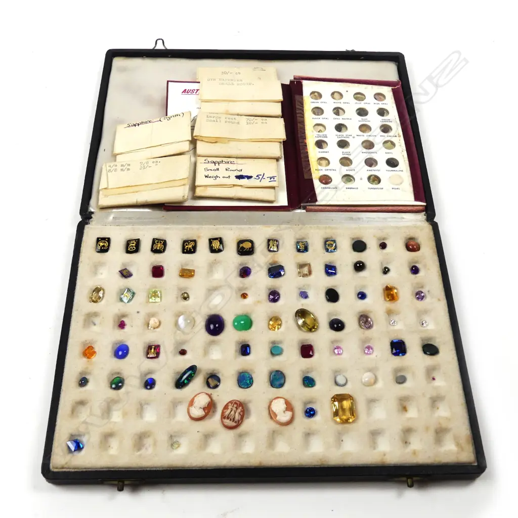A selection of gemstone and synthetic examples Image 1++