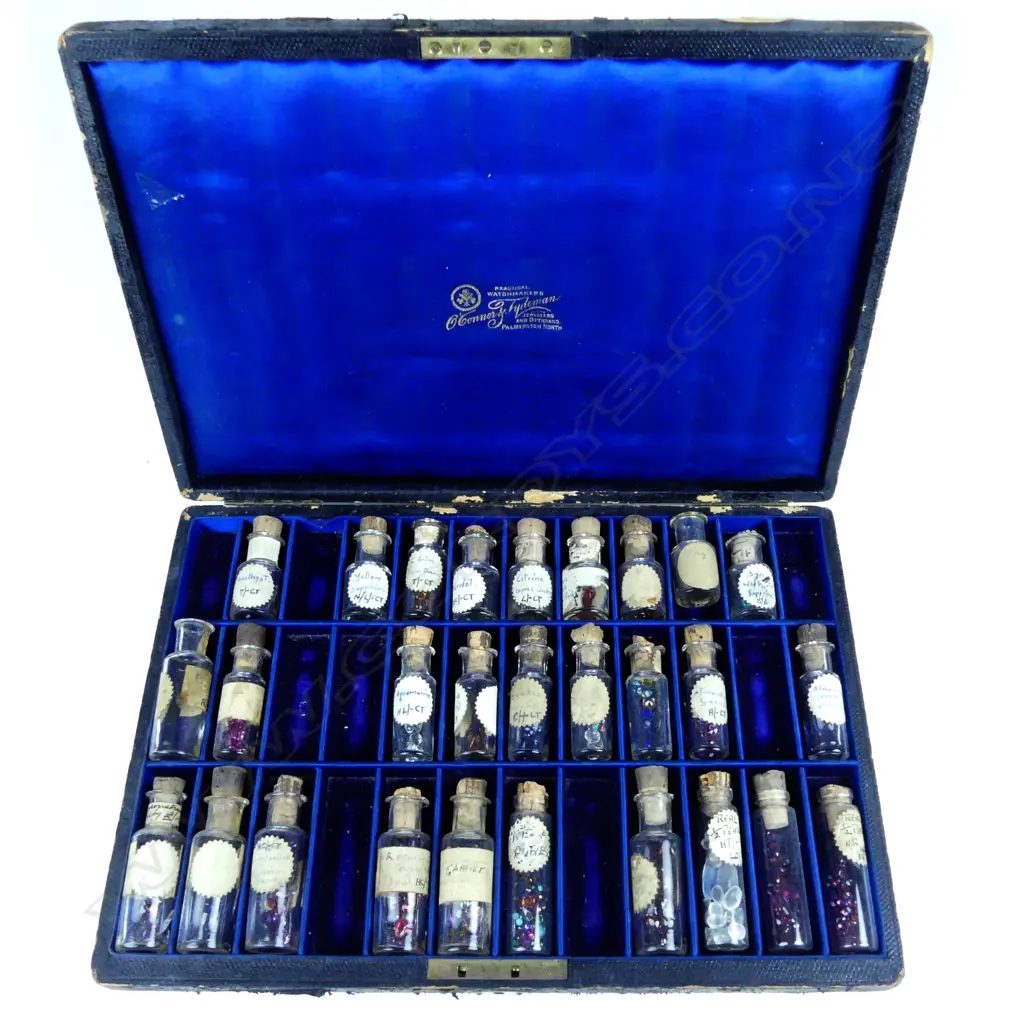 A selection of gemstones and synthetic examples Image 1++