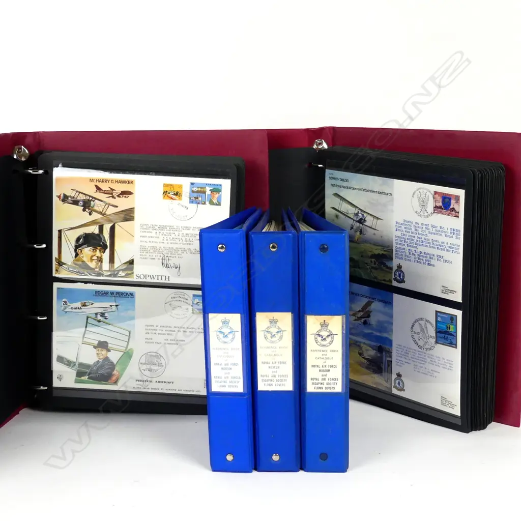 Two folders of R.A.F. First Day Covers Image 1++