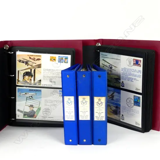 Two folders of R.A.F. First Day Covers