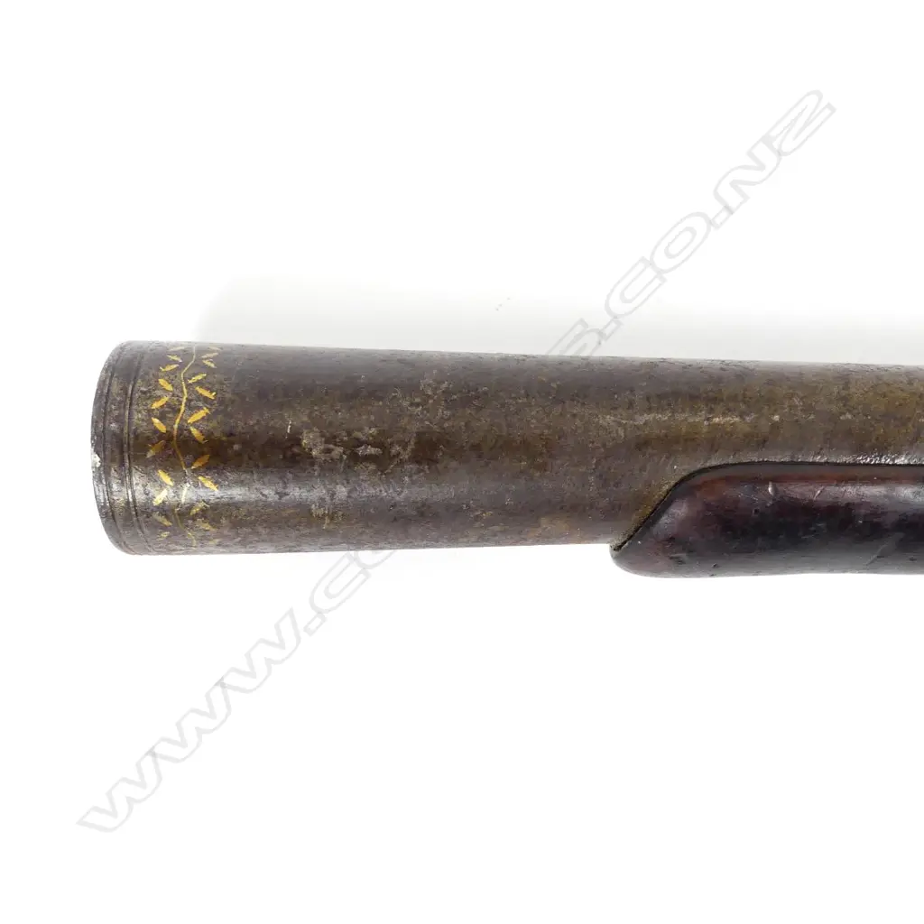 An early 190thc Frachetti flintlock blunderbuss Image 1++