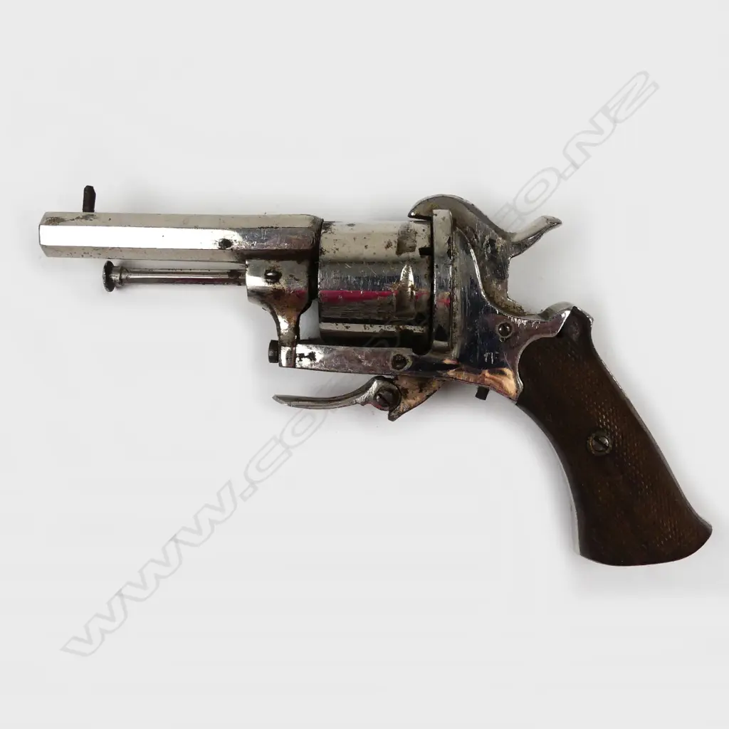 A small Lefaucheux type pinfire revolver Image 1++