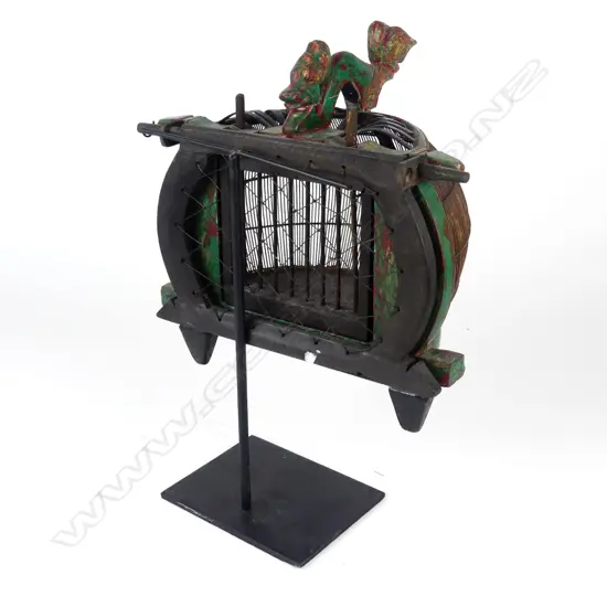 An Indonesian singing bird cage