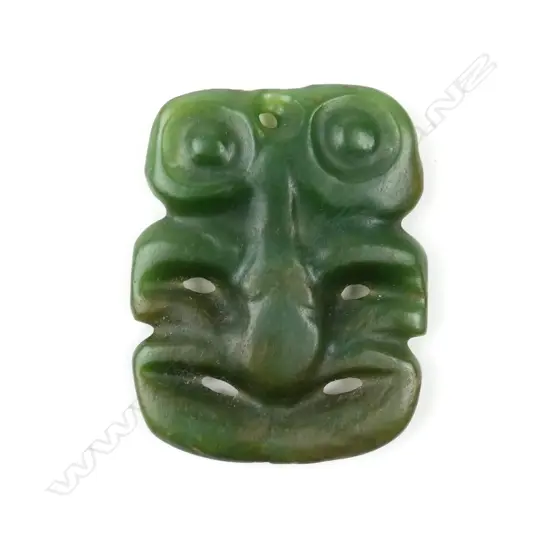 A pre-European Maori pounamu hei tiki