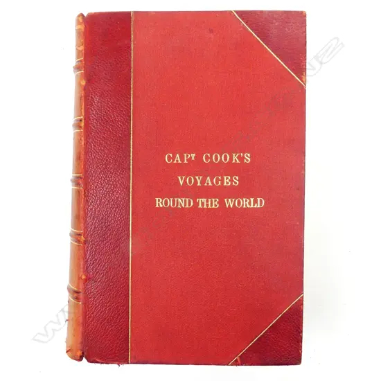 'The Three Famous Voyages of Captain James Cook...' pub London (1882)