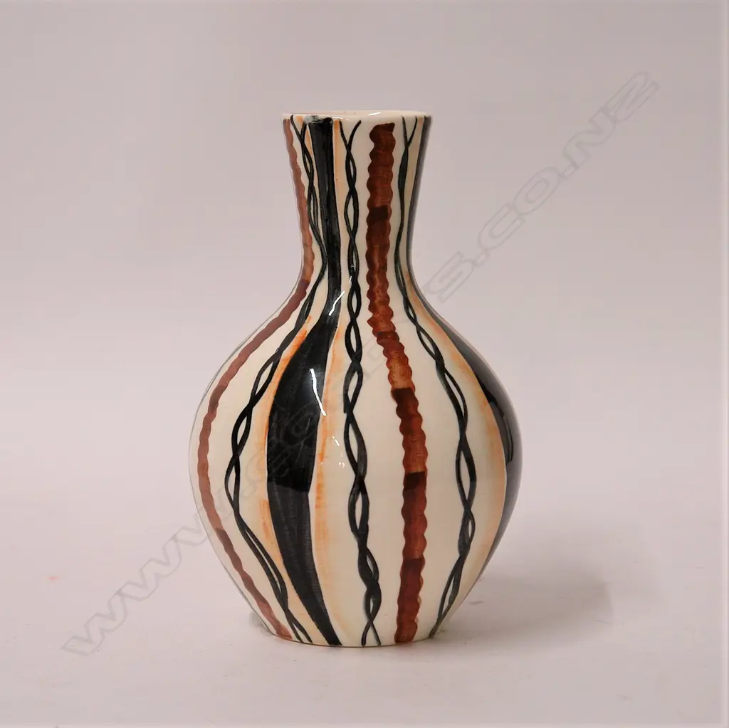 Crown Lynn 'Hand Crafted' vase Image 1++
