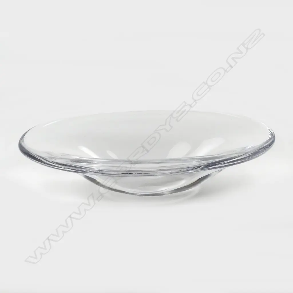 A crystal bowl by Göran Wärff for Kosta Boda Image 1++