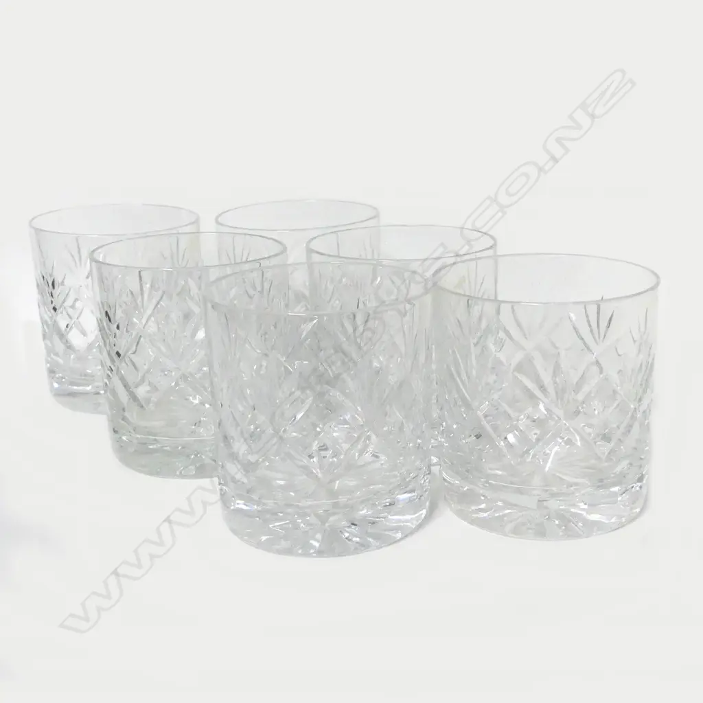 Six Waterford crystal tumblers Image 1++