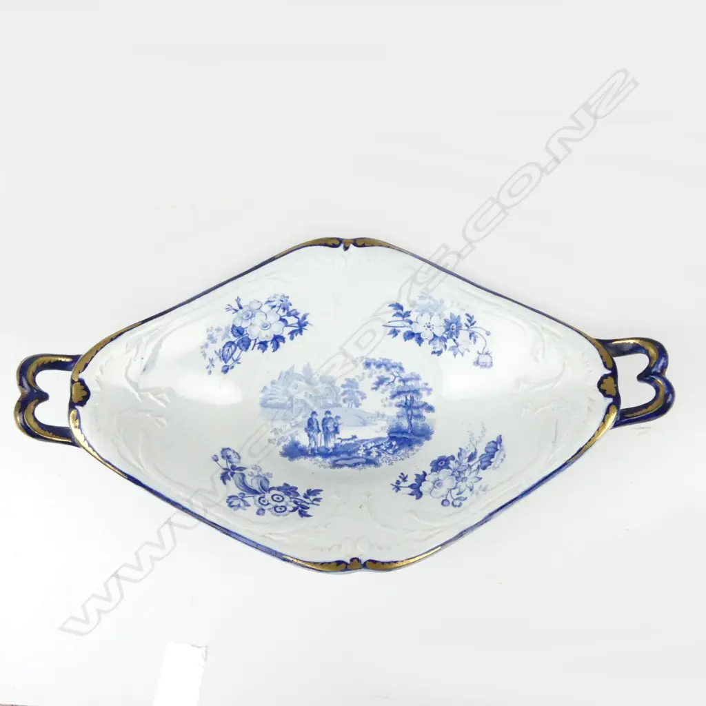 An 18thC Thomas Turner blue and white cup Image 1++