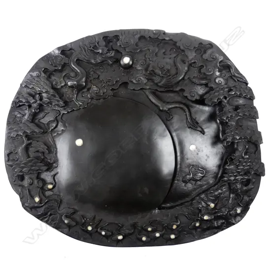 A large and impressive inkstone