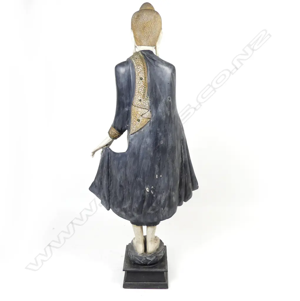 A wooden standing Buddha Image 1++