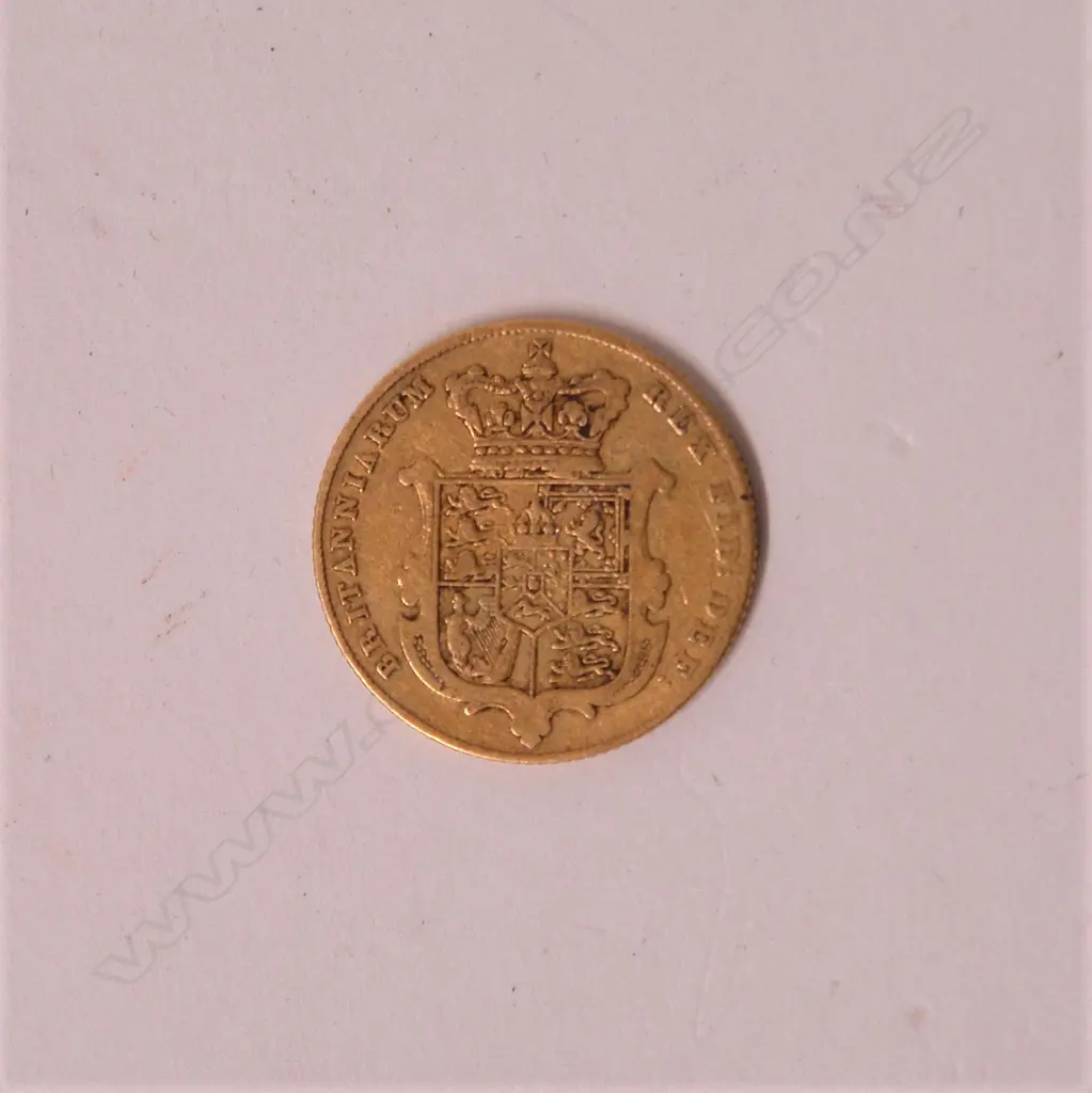 A Geo. IV gold full sovereign Image 1++