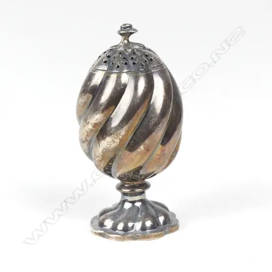 A William IV silver sugar caster
