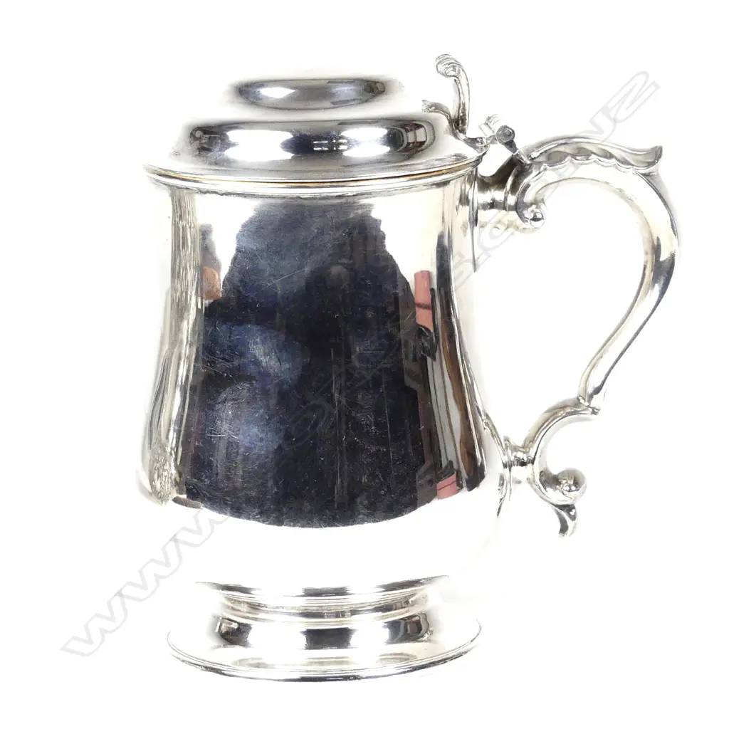 A Victorian lidded tankard Image 1++
