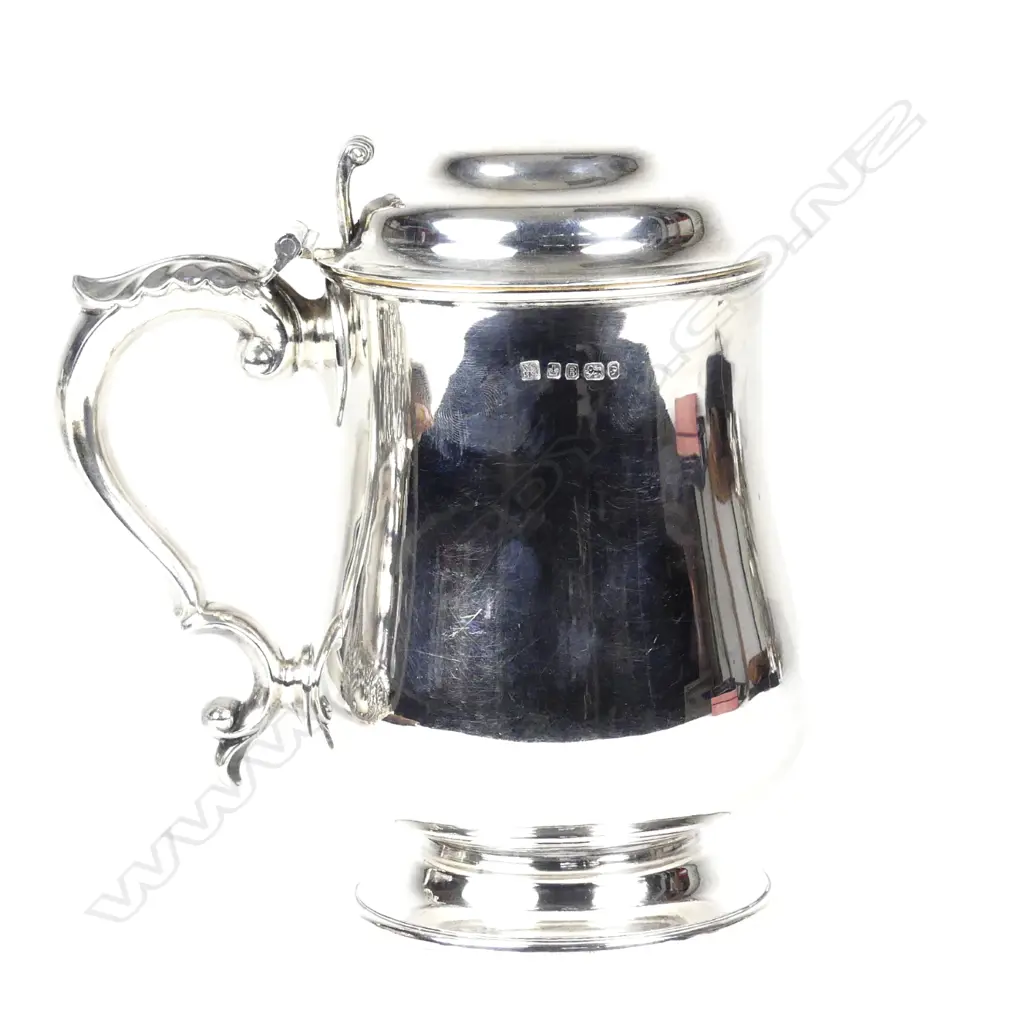 A Victorian lidded tankard Image 1++