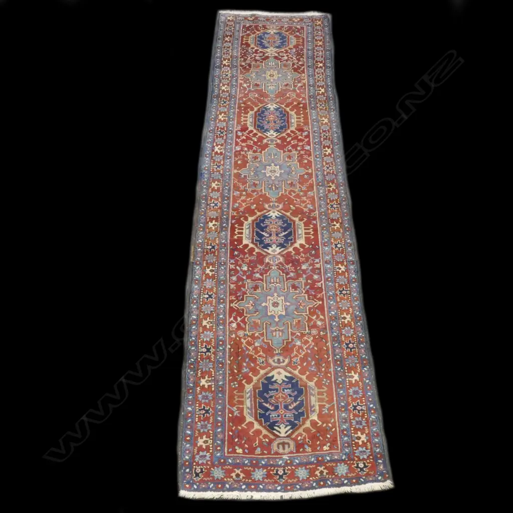 A hand knotted Caucasian runner Image 1++