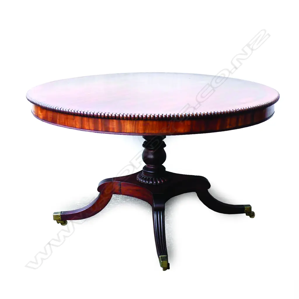 A Regency mahogany tilt-top table Image 1++