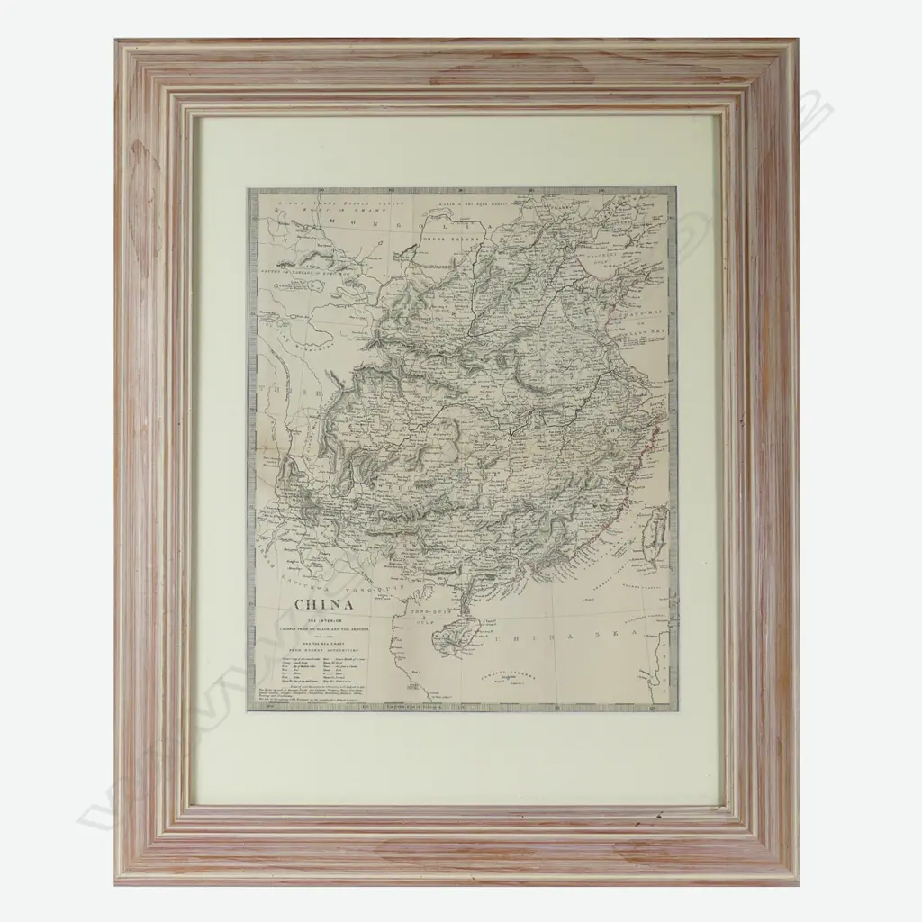 An early 19thC map of China Image 1++