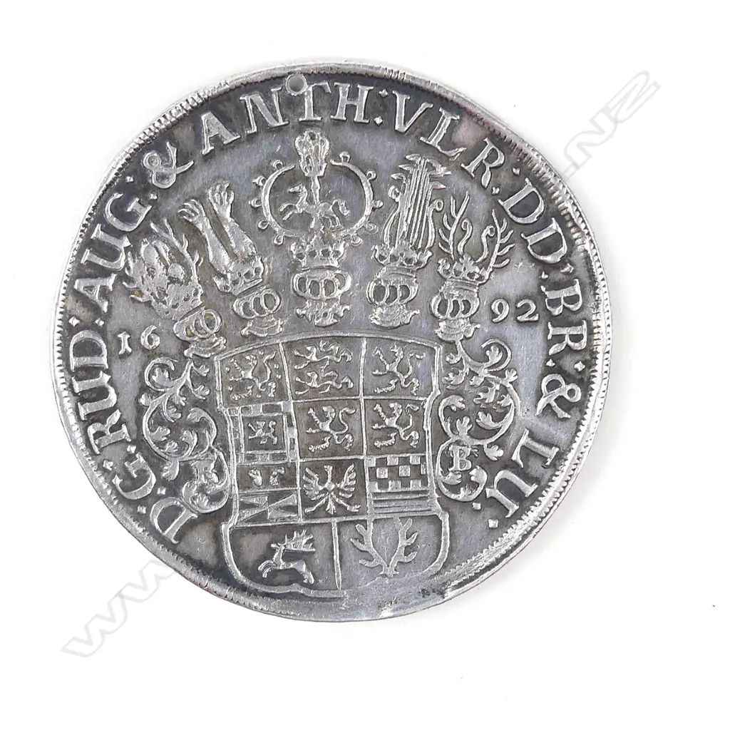 1692 Brunswick-Wolfenbüttel silver thaler Image 1++