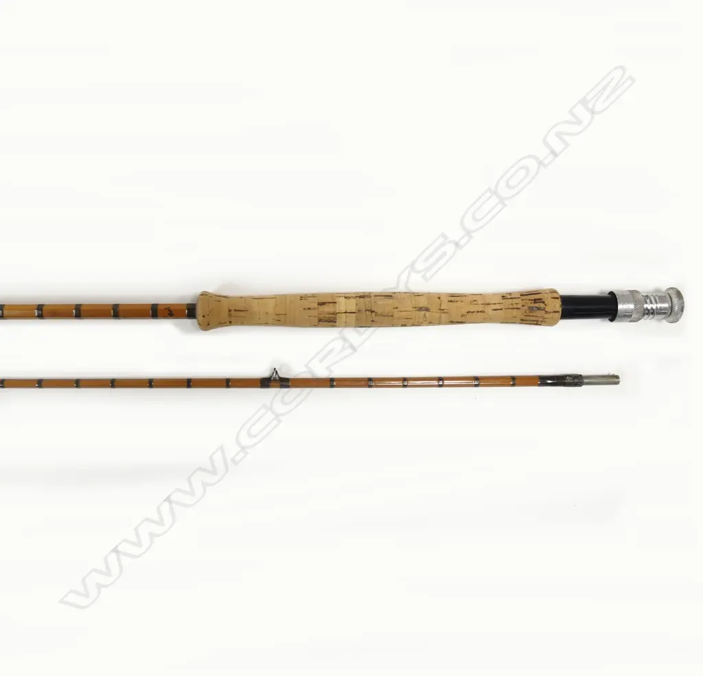 A Hardy Bros. 'The Knockabout' Palakona two piece split cane fly rod Image 1++