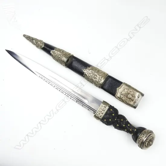 An early 20thC Scottish dirk by R. G. Lawrie/ Glasgow