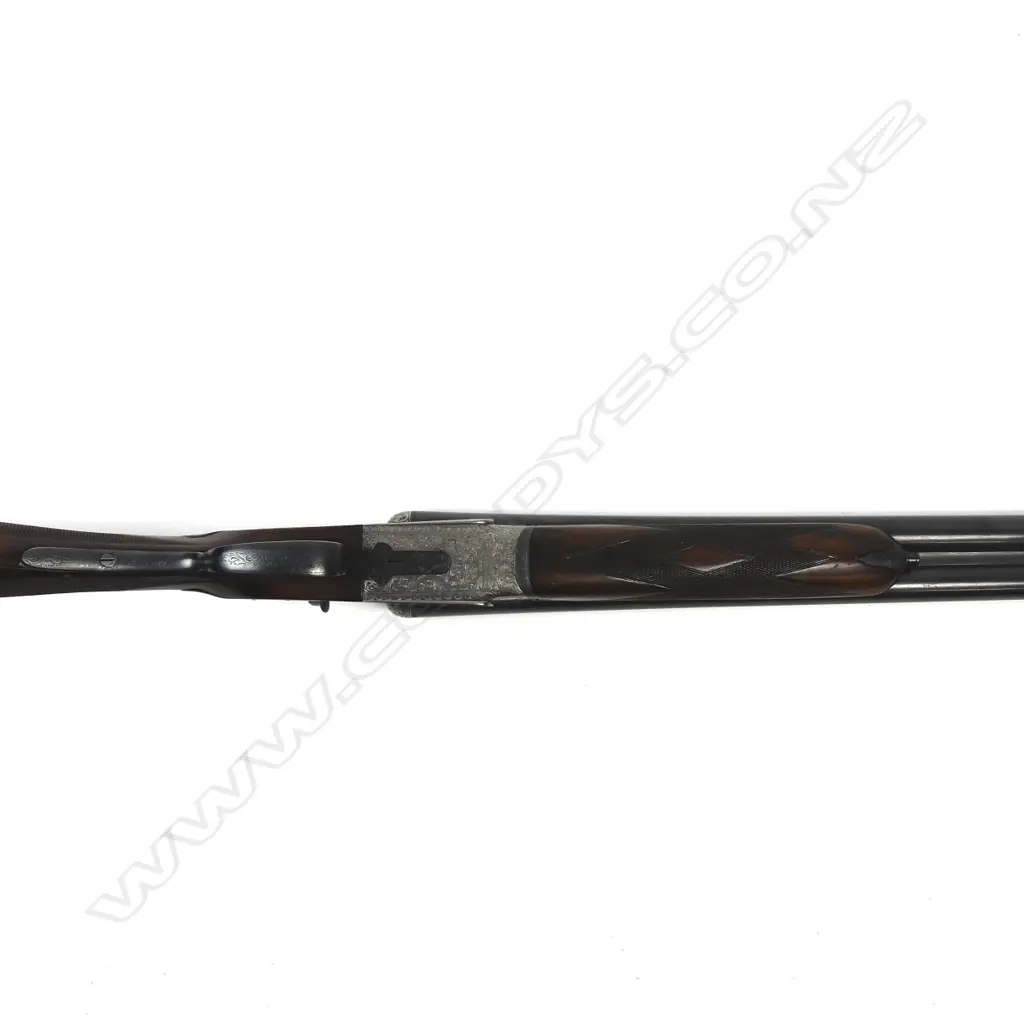 A Spanish Victor Sarasqueta 12g side by side hammerless shotgun Image 1++