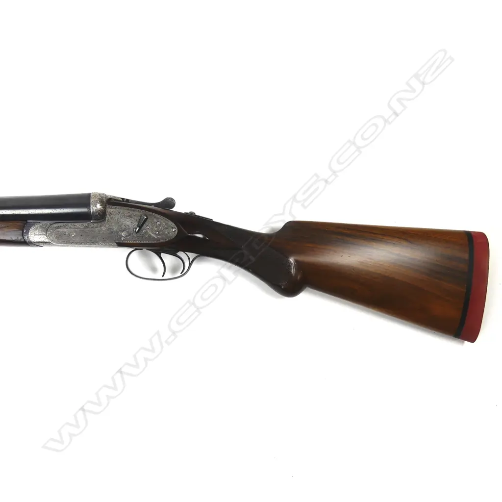 A Spanish Victor Sarasqueta 12g side by side hammerless shotgun Image 1++