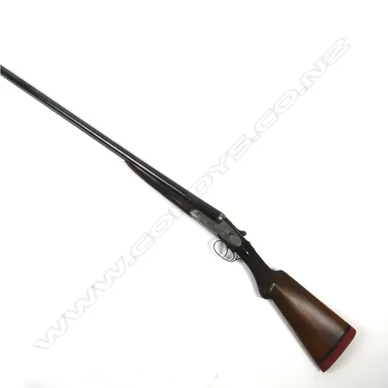 A Spanish Victor Sarasqueta 12g side by side hammerless shotgun
